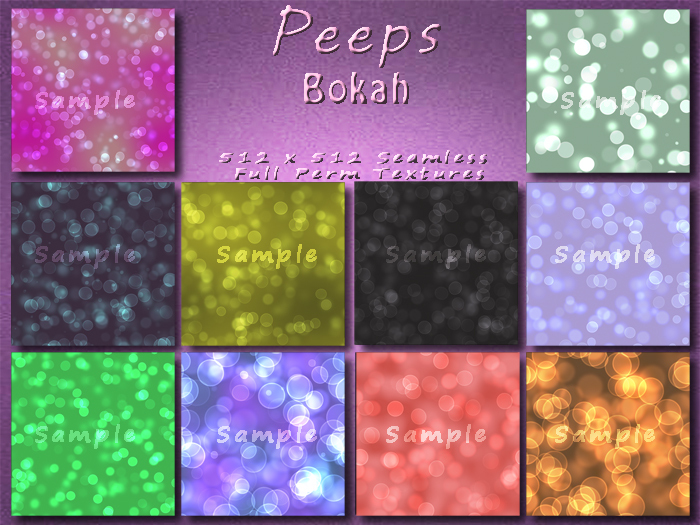 Peeps Textures Bokah
