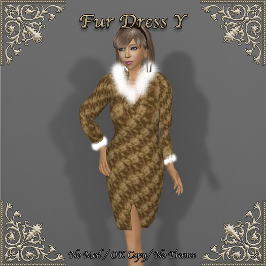 *Miroku*Fur Dress Y