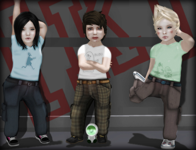 [K] KargoPants (Moss) BABY\KID -Toddleedoo-