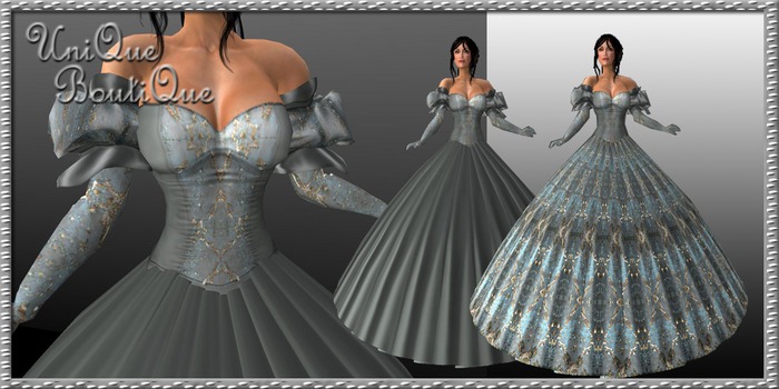 *UniQue* Fiona Gown Grey