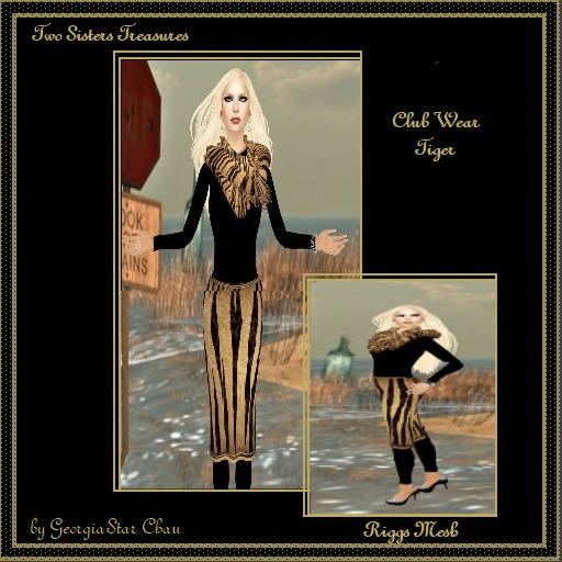 GSC CLub Wear Tiger Mesh