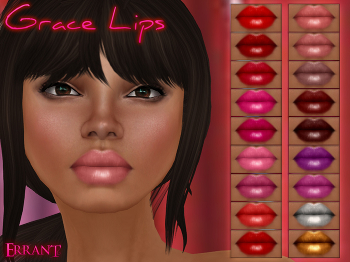 -Errant- Grace Lips (18 Colors)
