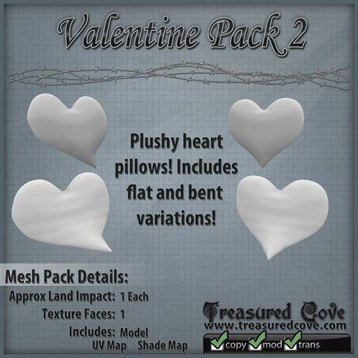 -TC- Valentine Pack 2 Mesh 50% Discount!!
