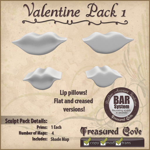 -TC- Valentine Pack 1 Clearance Priced