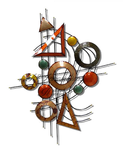 Geometry Metal Wall Art