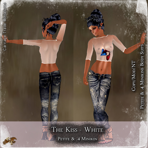 @CTM@ The Kiss  (Petite & .4Minikin) White