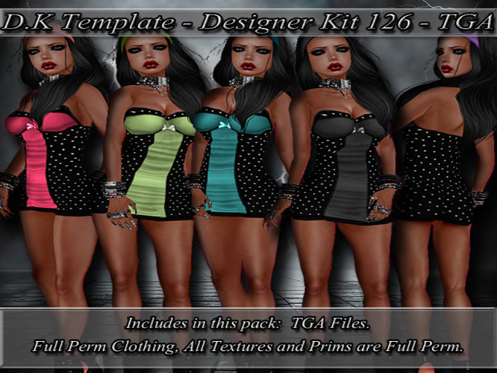 D.K Template - Designer Kit 126 - TGA