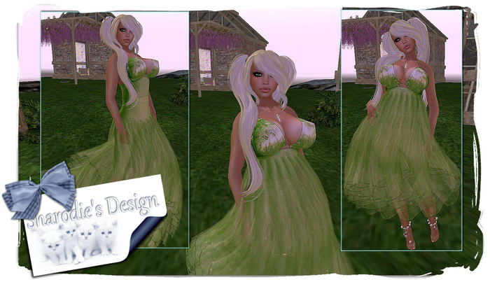 ~*~Shar's Gowns~*~Jade Luster