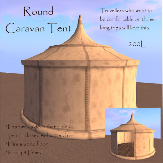 Caravan Tent -tan