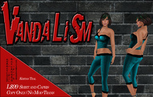 Khitan Women's Shirt and Capri Pants (Teal)