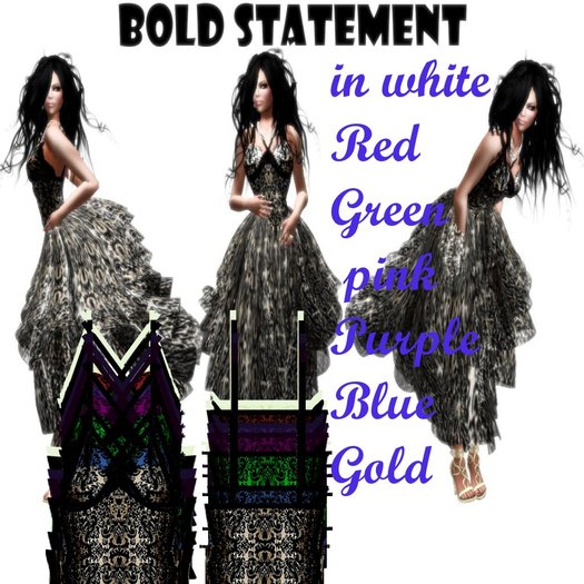 Sonz Bold Statement Dress In different colors