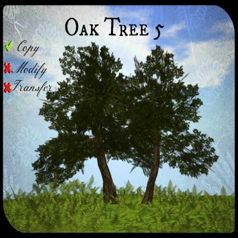 Second Life Marketplace - Oak Tree 5~[3 Prim]