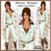 ! Glitterati ! - Delicious Set - Turquoise