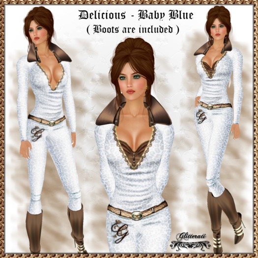 ! Glitterati ! - Delicious Set - Baby Blue