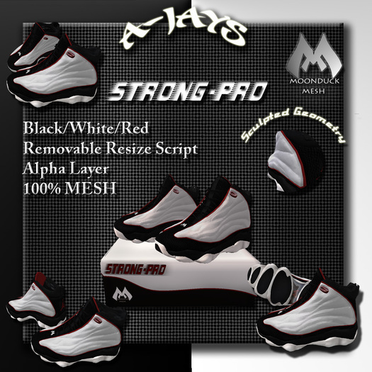 A-JAY'S STRONG-PRO_BLACK/WHITE/RED