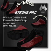 A-JAY'S STRONG-PRO WET RED/D.BLACK