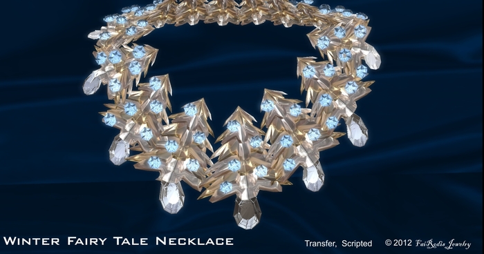 FaiRodis Winter FairyTale  necklace