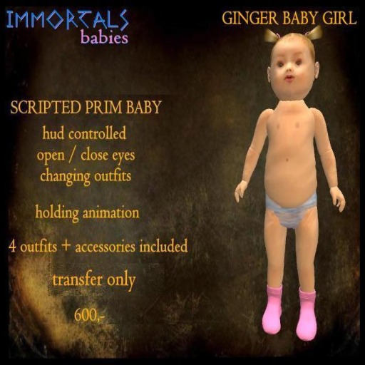 IMMORTALS BABY GIRL GINGER