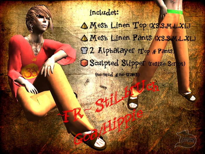~FR~ StiLbrUch - [Mesh] Goa/Hippie