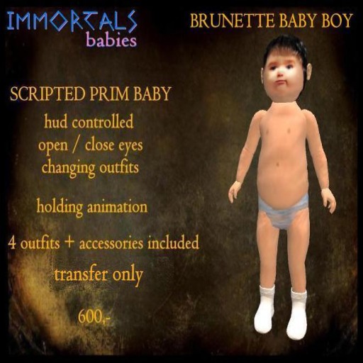 IMMORTALS BABY BOY BRUNETTE