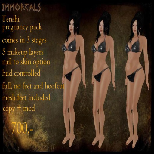 IMMORTALS TENSHI PREGNACY PACK