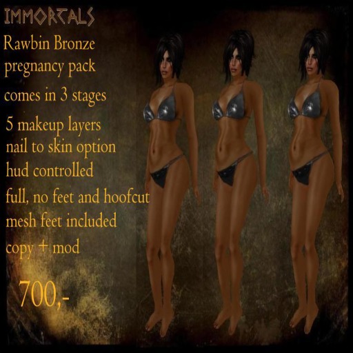 IMMORTALS RAWBIN BRONZE PREGNACY PACK