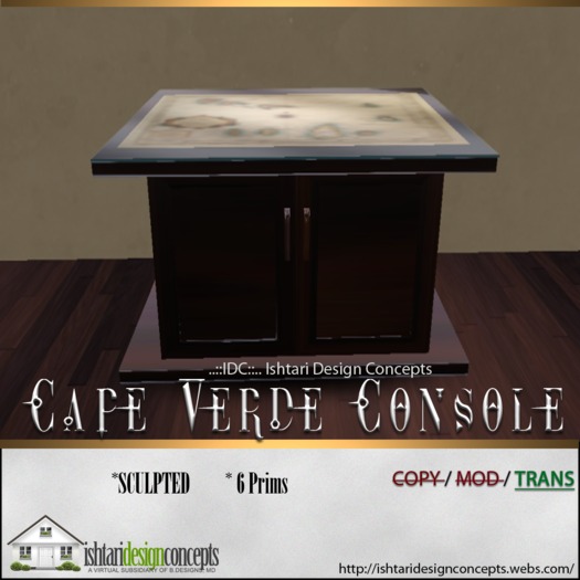 ..::IDC::.. Cape Verde Console Table