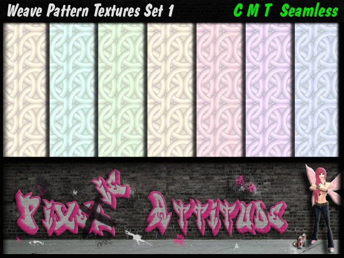 Weave Pattern Textures Set 1 