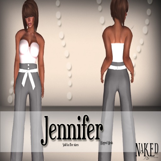NaKEd - Jennifer - Rigged Mesh Outfit