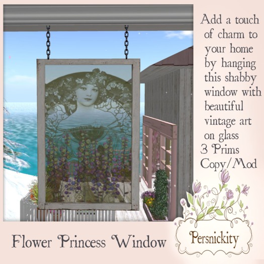 Flower Princess Window