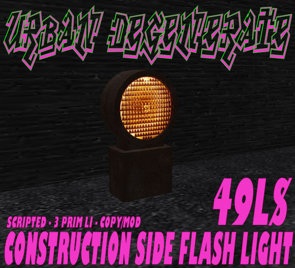 CONSTRUCTION SITE FLASH LIGHT 