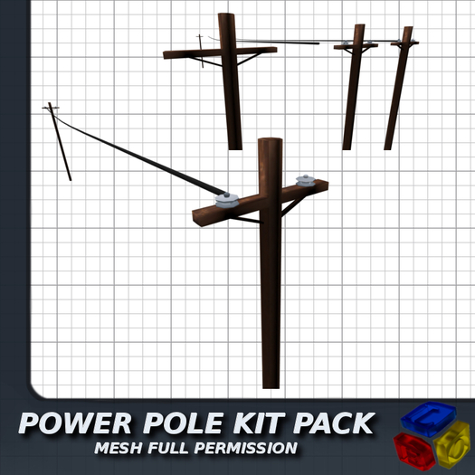 -LEO- power pole KIT PACK - FULL PERMISSION