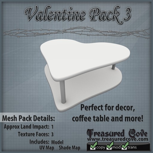 -TC- Valentine Pack 3 Mesh 50% Discount!!
