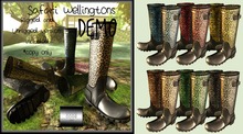Wellington Safari Boots (mesh) DEMO - even.flow