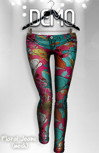 Reila : Floral Jeans DEMO 