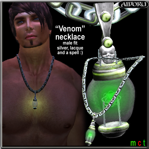 AIDORU Venom necklace his fit
