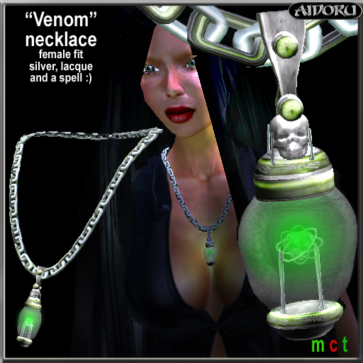 AIDORU Venom necklace her fit