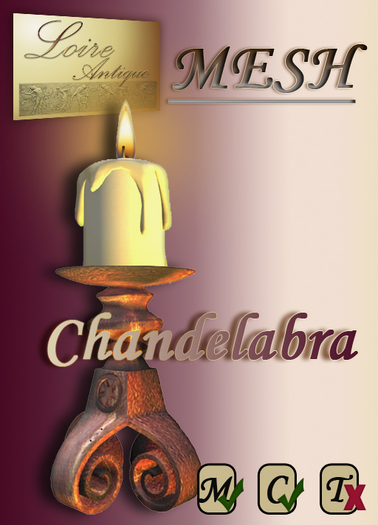 Chandelabra copper
