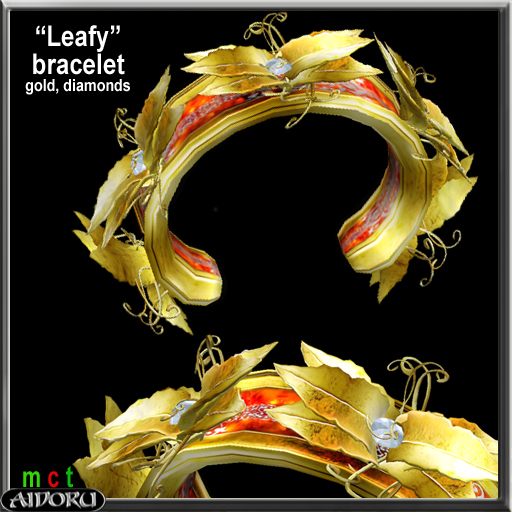 AIDORU leafy bracelet for her 