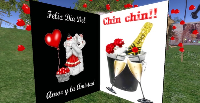 CARD - SAN VALENTIN / SPANISH /  FELIZ DIA...