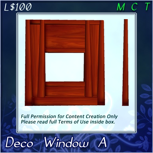 -=E=- Deco Window A Sculpt Map