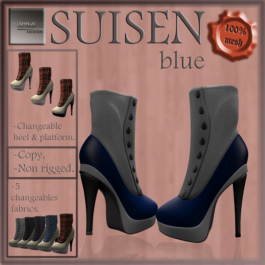 [ AHN-JI ] "SUISEN" BLUE
