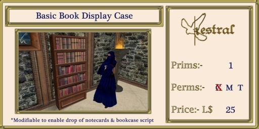 KL - Basic Book Display Case