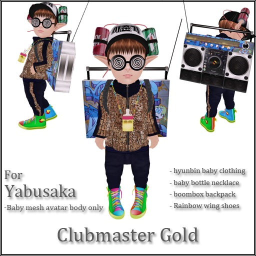 Club Master Baby Gold set (for Yabusaka)