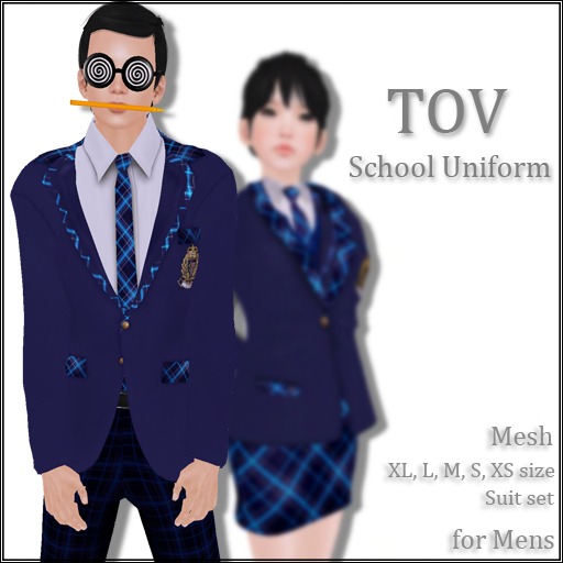 TOV school uniform Boy type (Mesh)