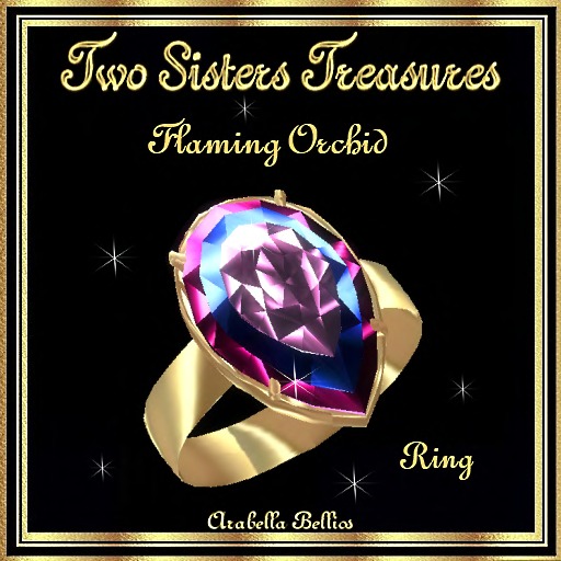 TST - FLAMING ORCHID RING YG