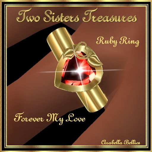 FOREVER MY LOVE RUBY RING 14k YG