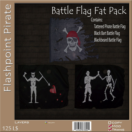 Flashpint Battle Flag - Fat Pack 2