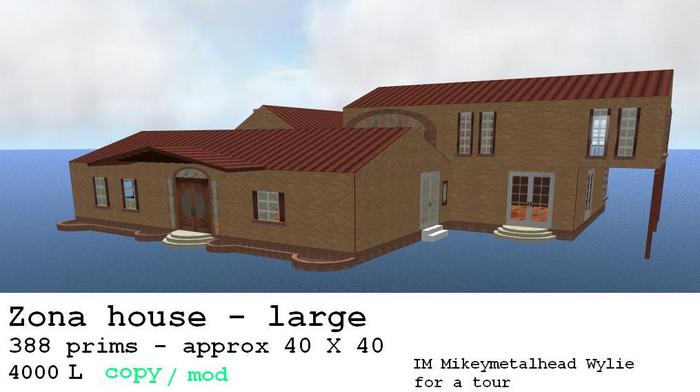 Zona House - Large (boxed)