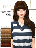 =DeLa*= Mesh Hair "Kate" Orange Browns